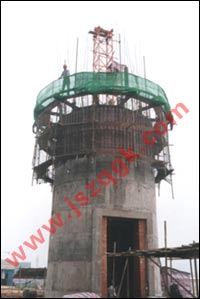 滑模设备安装现场